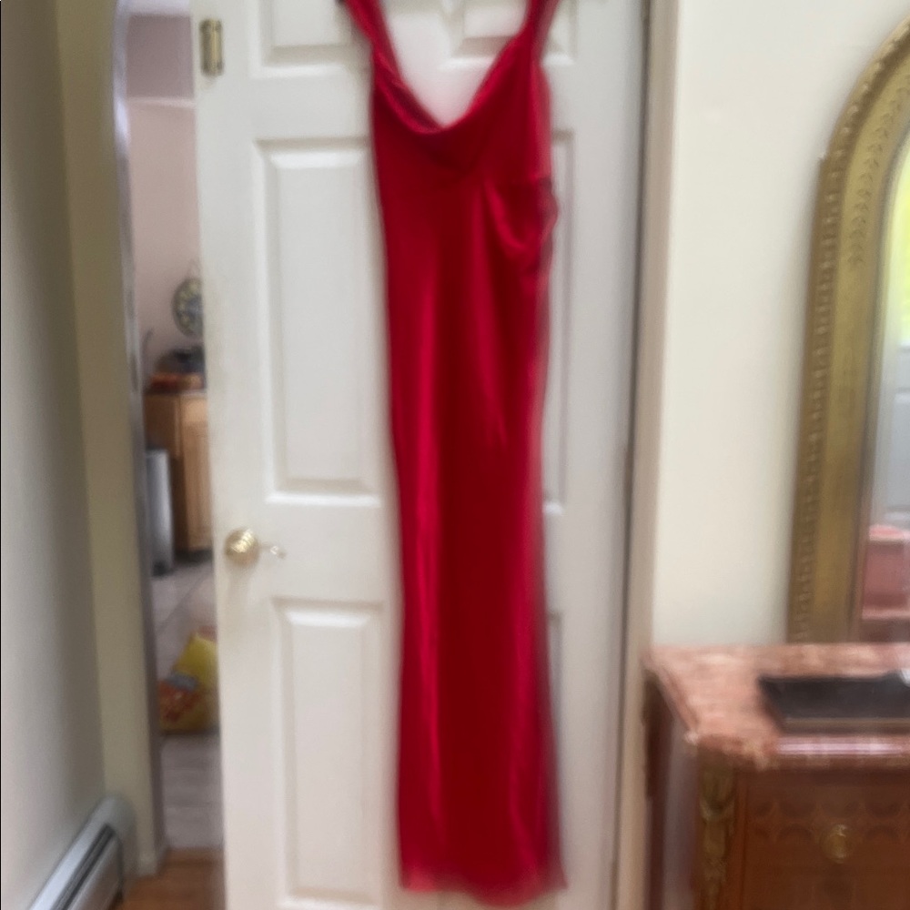 Stunning Scarlet Wedding Gown